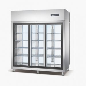 Tủ mát 3 cánh kính Meichu Static